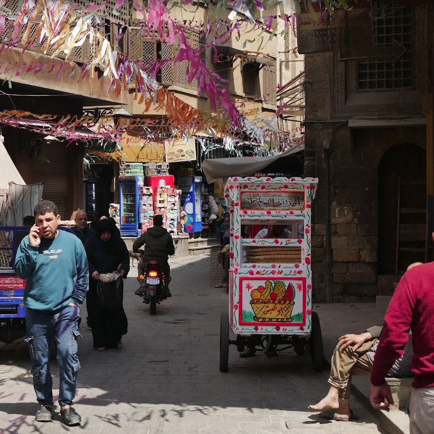Quartier Khan Al Khalili au Caire