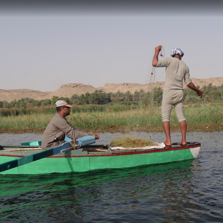 Pêcheurs à Bisaw