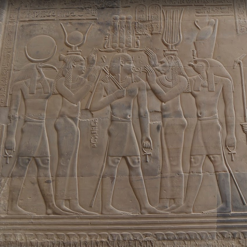 Fresque du temple de Kôm Ombo